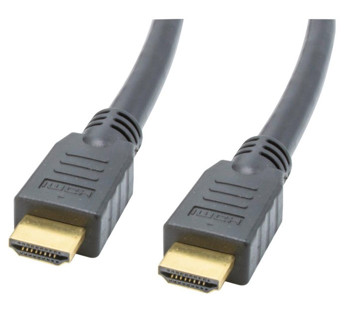 Câble HDMI 1.4 Highspeed+Ethernet mâle/mâle - 10m - 0
