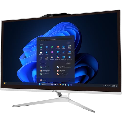 MSI PRO 21.5" tact FHD/i3-14100/8Go/512Go/W11 Blanc - All-In-One PC/MAC - 4