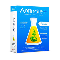 Druide Antidote+ Personnel - Abonnement 1 an - Boîte