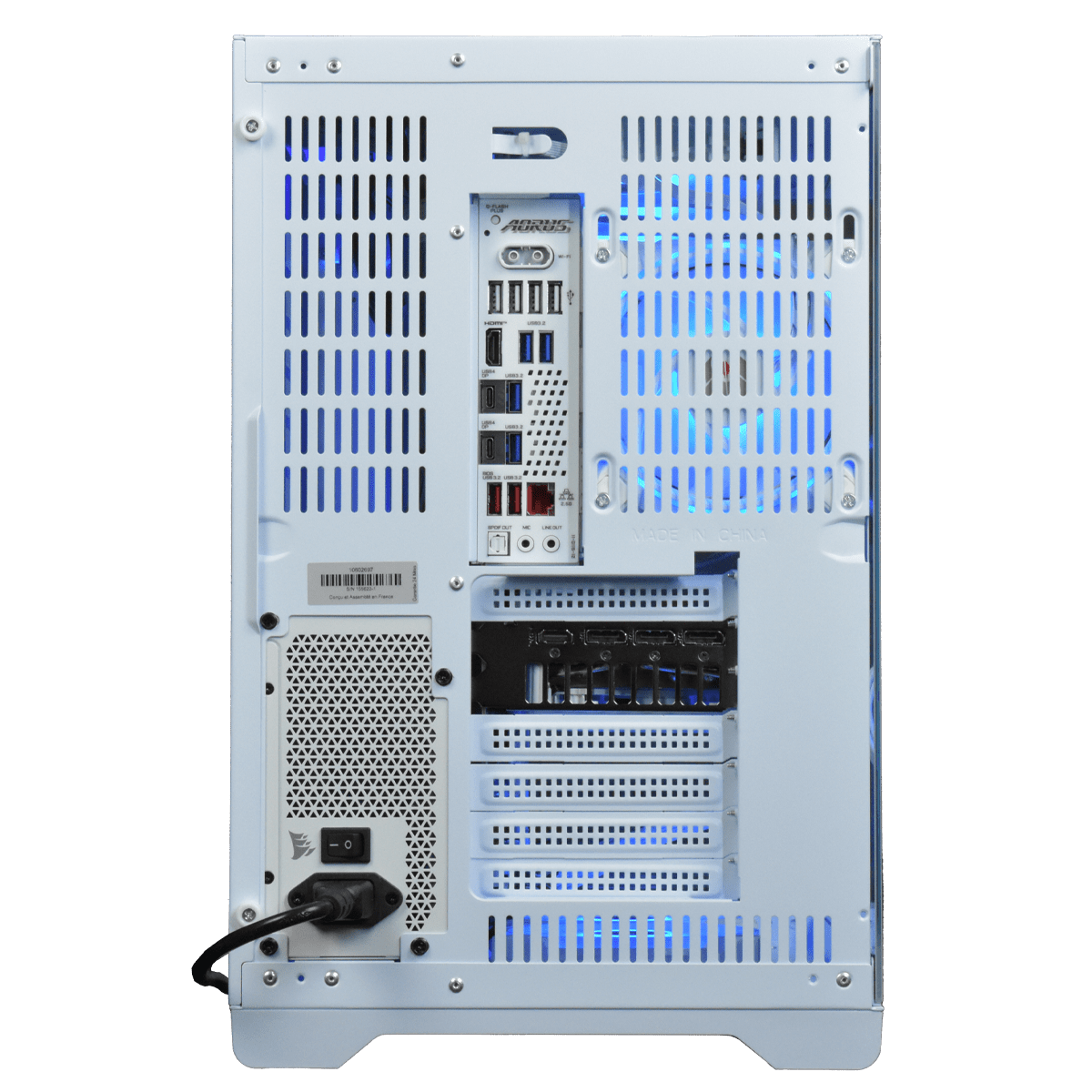Cybertek WHITE CRYSTAL V2 - R7-9800X3D/5080/32Go/2To (0925) (PCG-10602690) - Achat / Vente PC Fixe sur Cybertek.fr - 5
