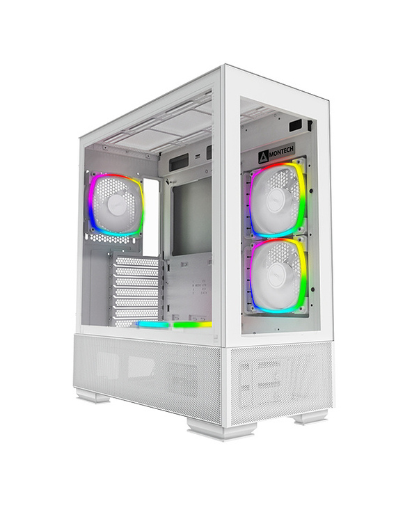 Montech MT/SansAlim/ATX Blanc - Boîtier PC Montech - Cybertek.fr - 0