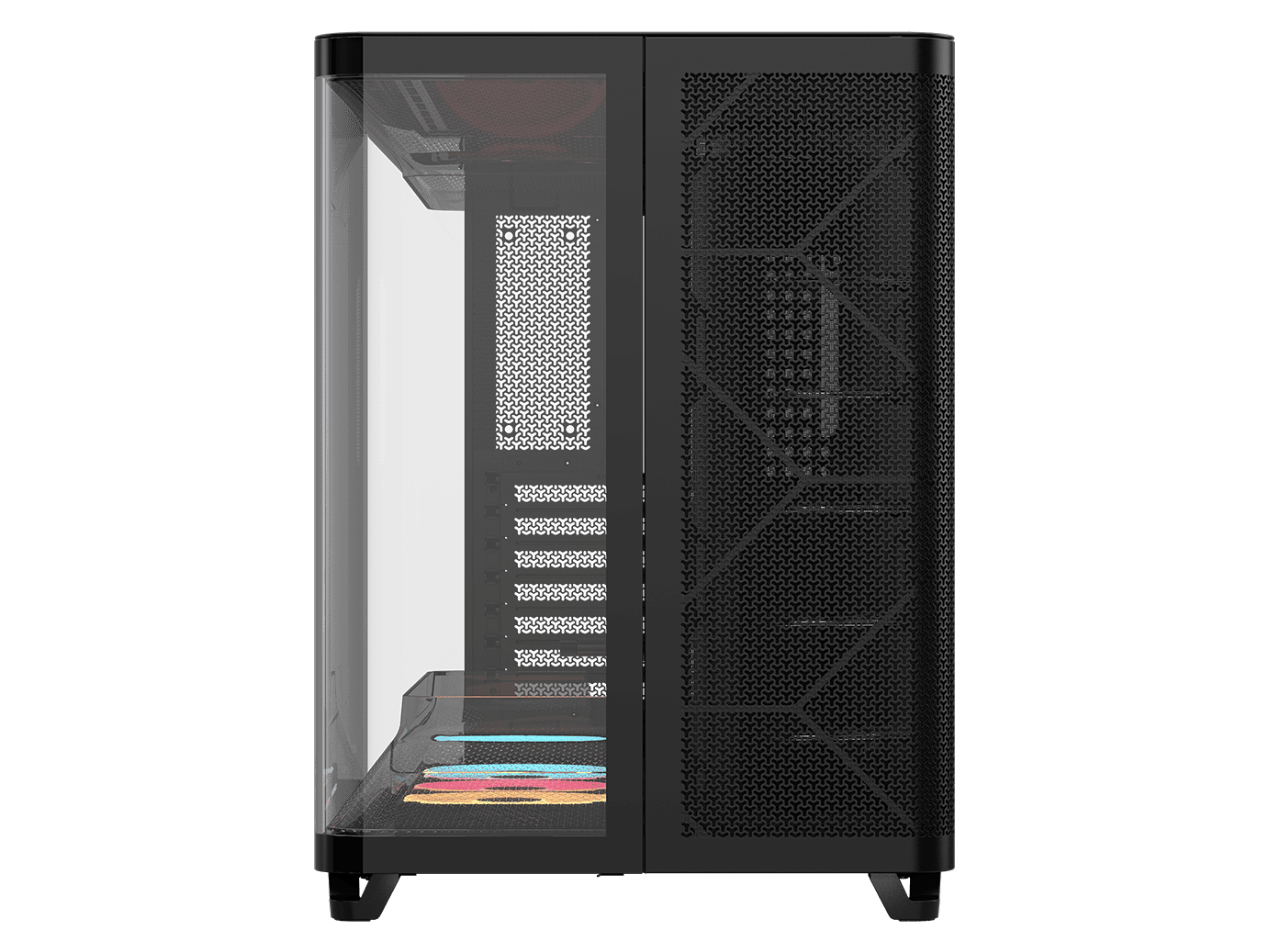 Corsair Air 5400 LX-R RGB Link Noir Noir - Boîtier PC Corsair - 12