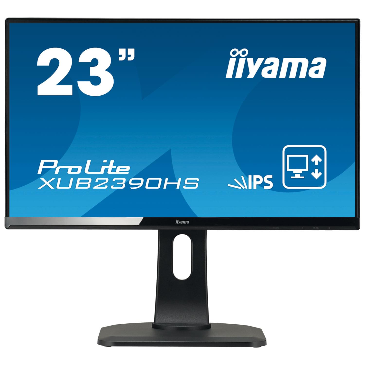 Iiyama 23"  XUB2390HS-B1 - Ecran PC Iiyama - Cybertek.fr - 0