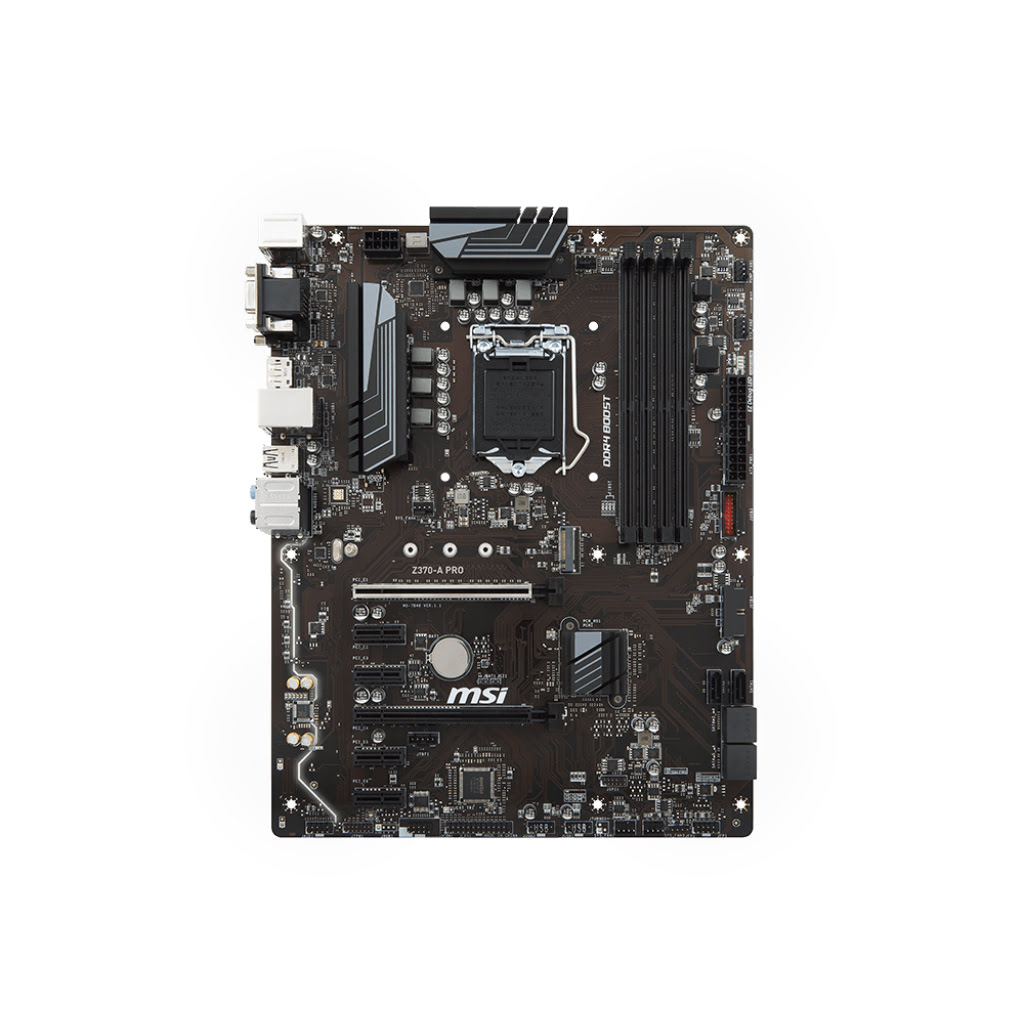 MSI Z370-A PRO ATX  - Carte mère MSI - Cybertek.fr - 1