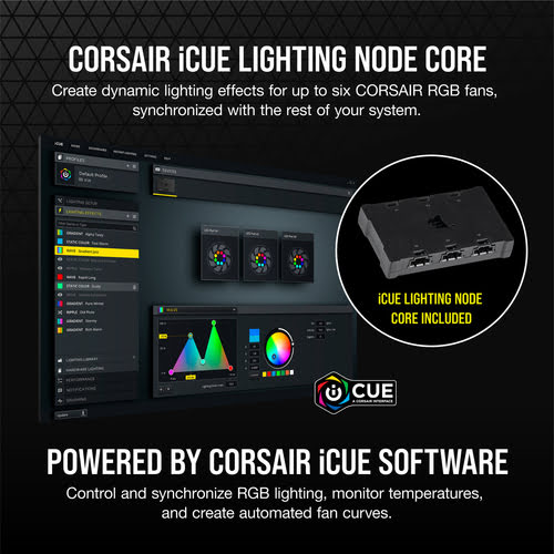 Corsair SP120 RGB ELITE Boitier PC Ventilateur 12 cm Blanc 3 pièce(s)