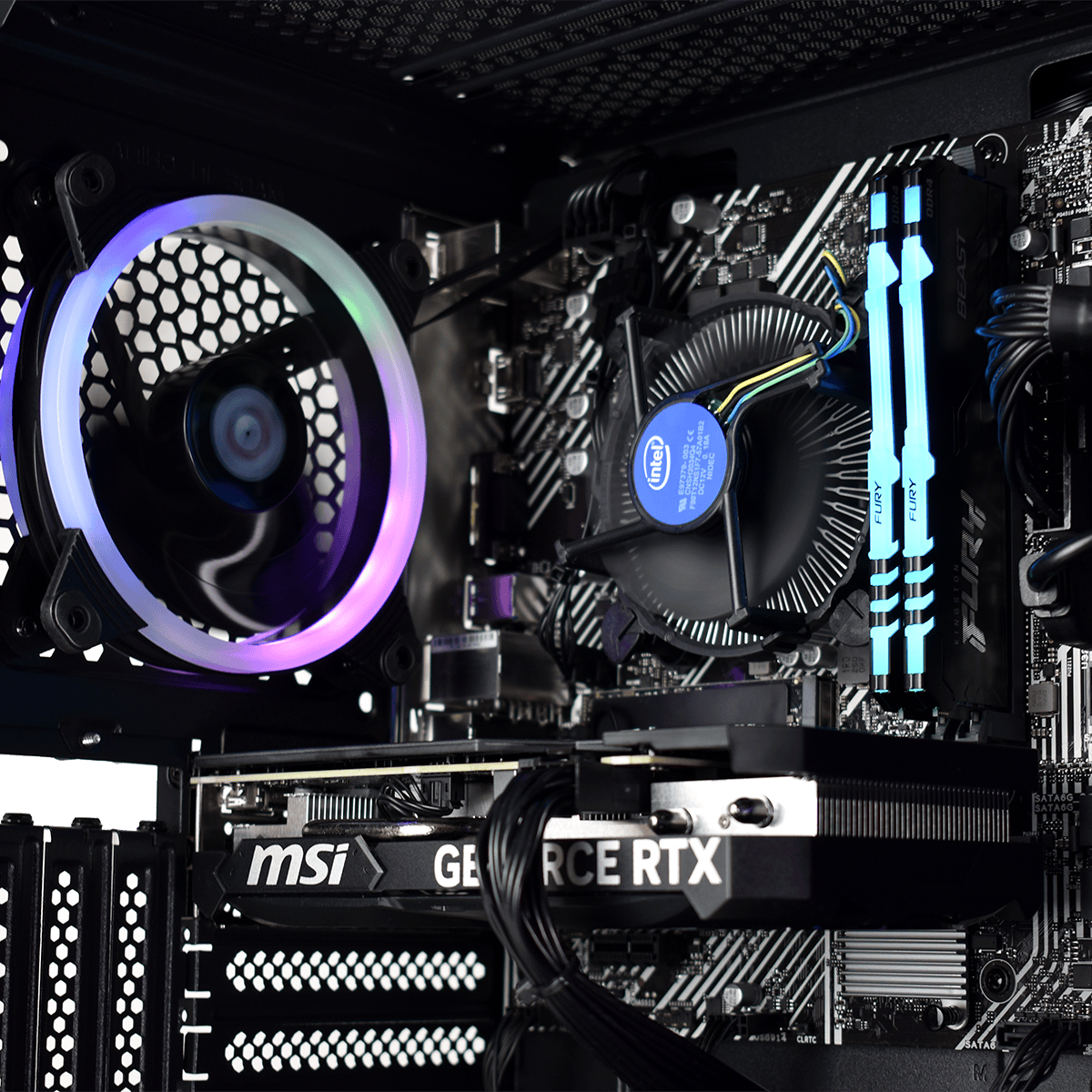 Cybertek JAEGER - i5 10400F/16Go/1To/4060Ti (0523) - Achat / Vente PC Fixe sur Cybertek.fr - 3