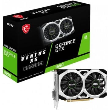 image produit MSI GeForce GTX 1650 D6 VENTUS XS OCV3 Cybertek