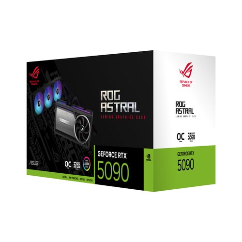 Asus ROG Astral LC GeForce RTX 5090 32GB GDDR7 OC Edit. - Carte graphique - 18