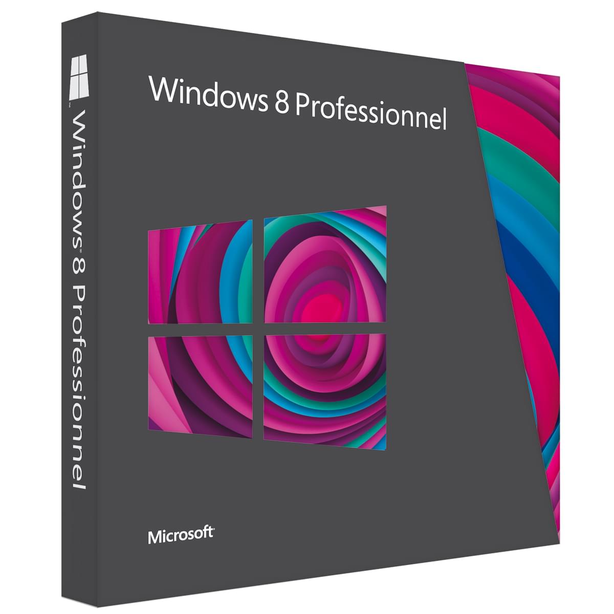 Microsoft MAJ Windows 8 Professionnel - Logiciel système exploitation - 0