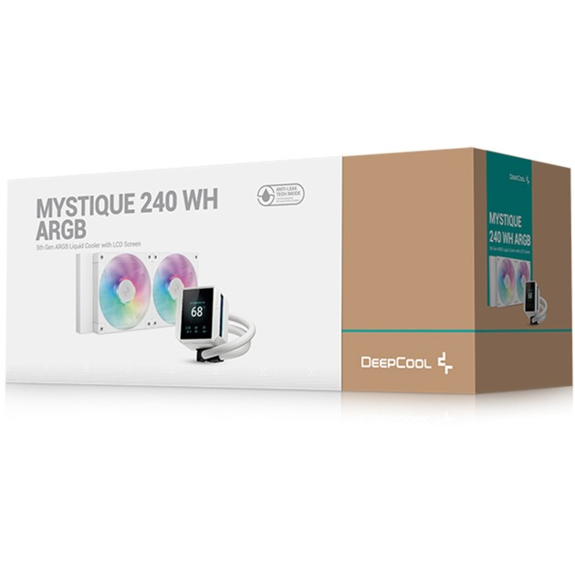 Deepcool MYSTIQUE 240 ARGB - Blanc - Watercooling Deepcool - 5