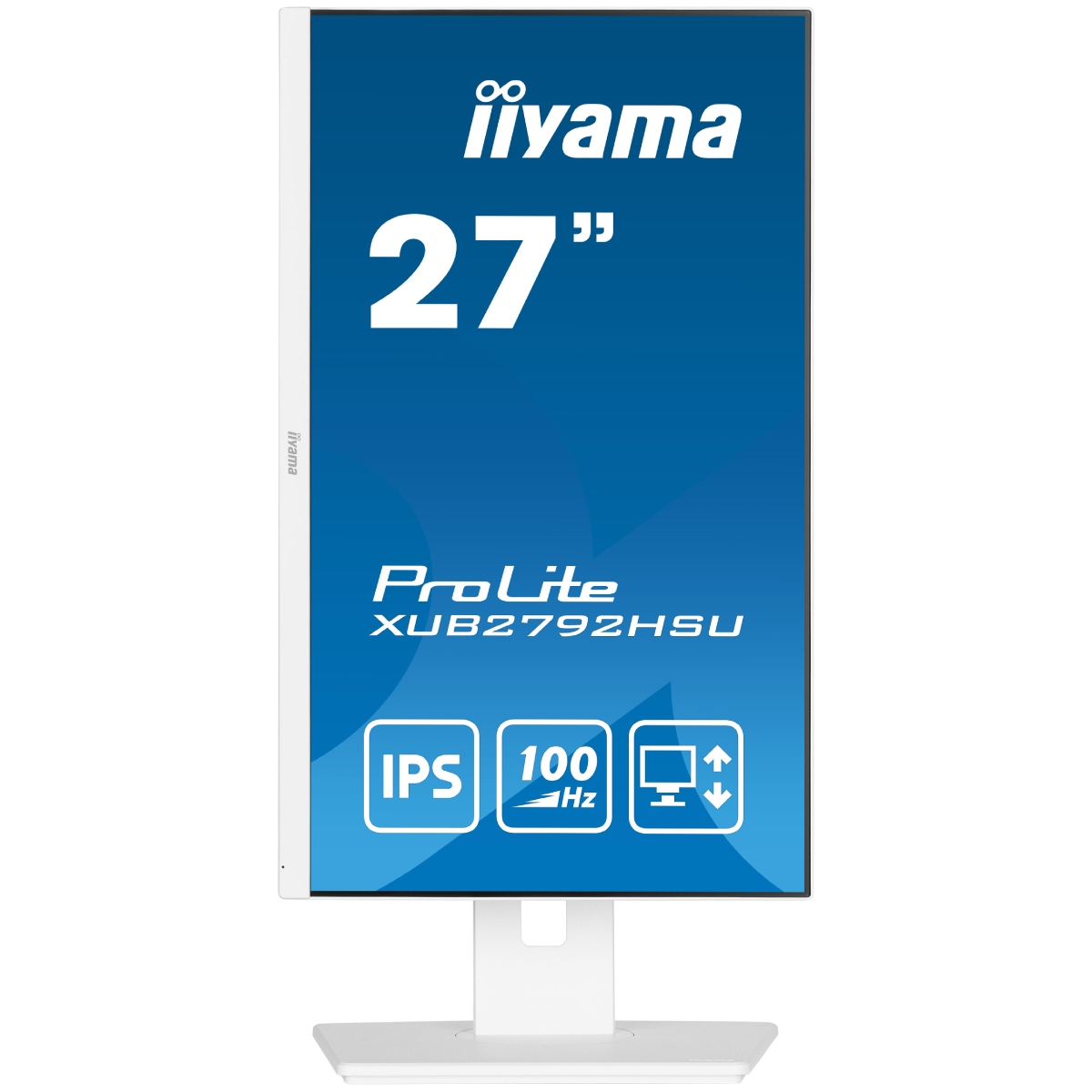 Iiyama 27"  XUB2792HSU-W6 - Ecran PC Iiyama - Cybertek.fr - 1