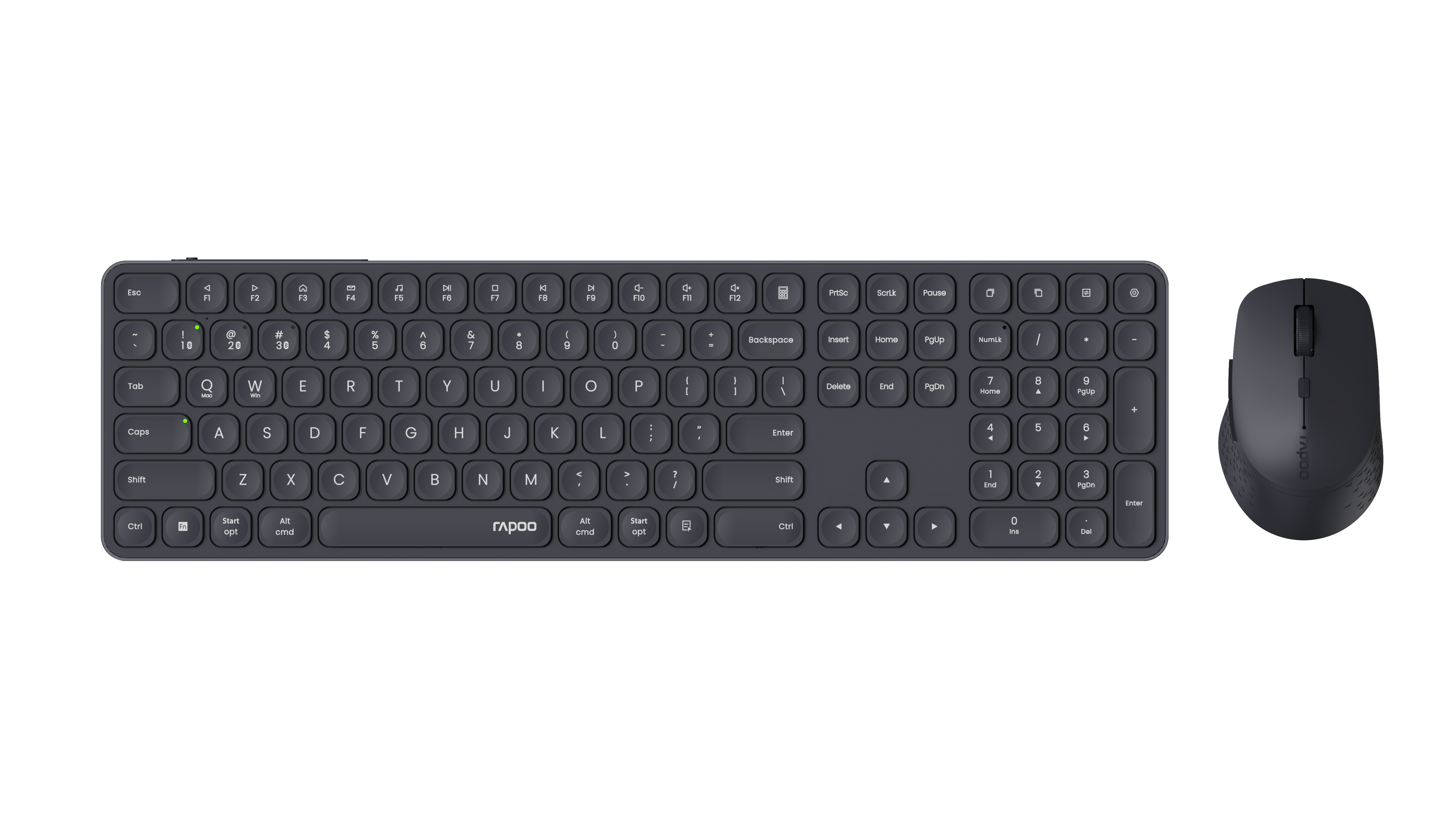Rapoo Pack Clavier/Souris MAGASIN EN LIGNE Cybertek