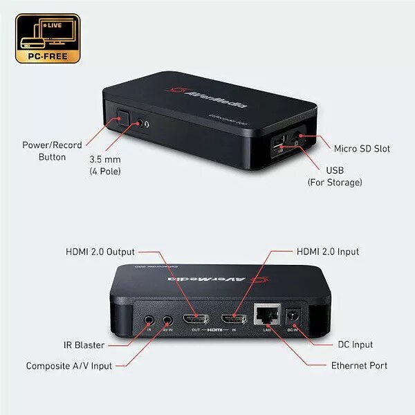 Avermedia EzRecorder 330  - Carte d'acquisition vidéo - 10