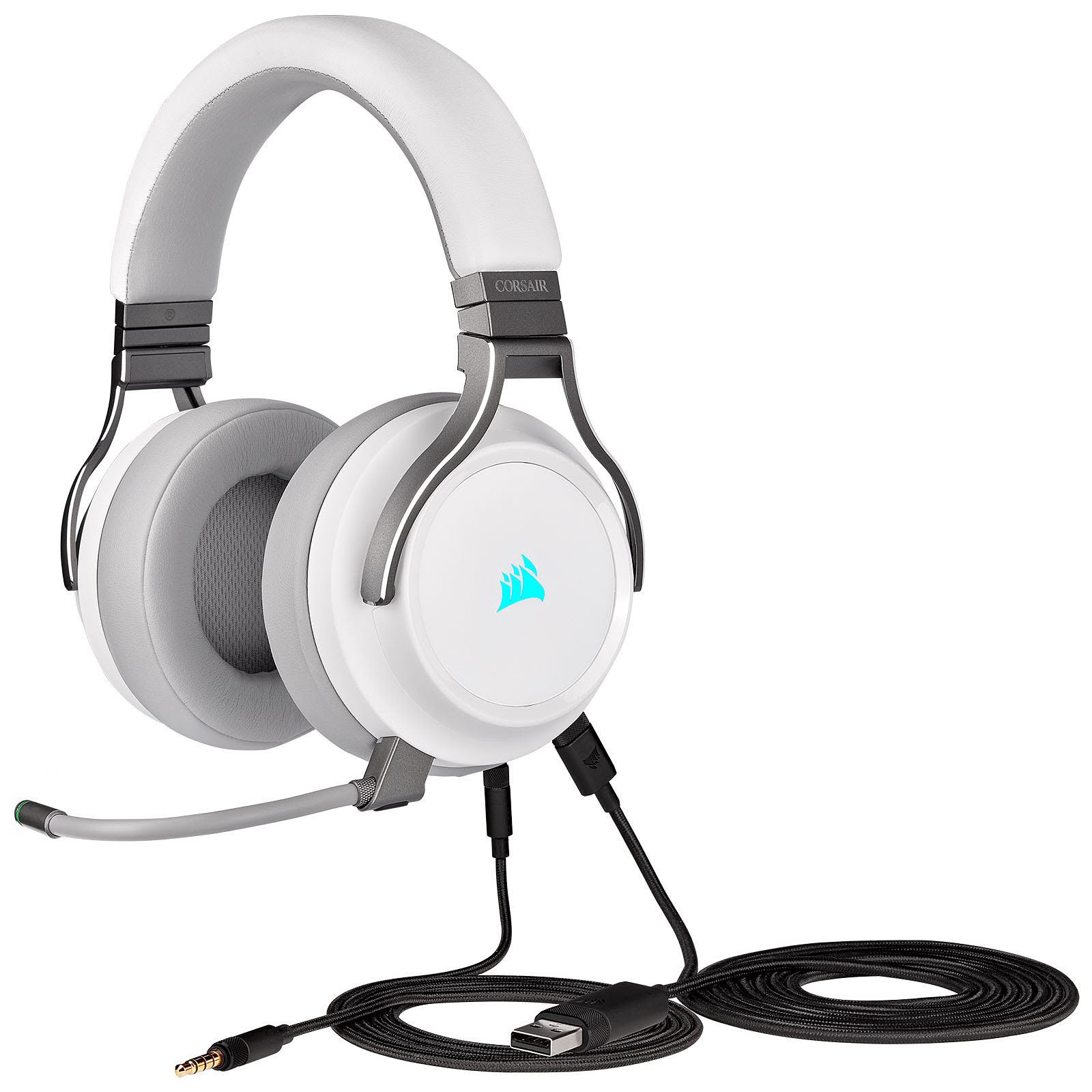 Corsair Virtuoso RGB 7.1 Surround RGB - Micro-casque - Cybertek.fr - 1