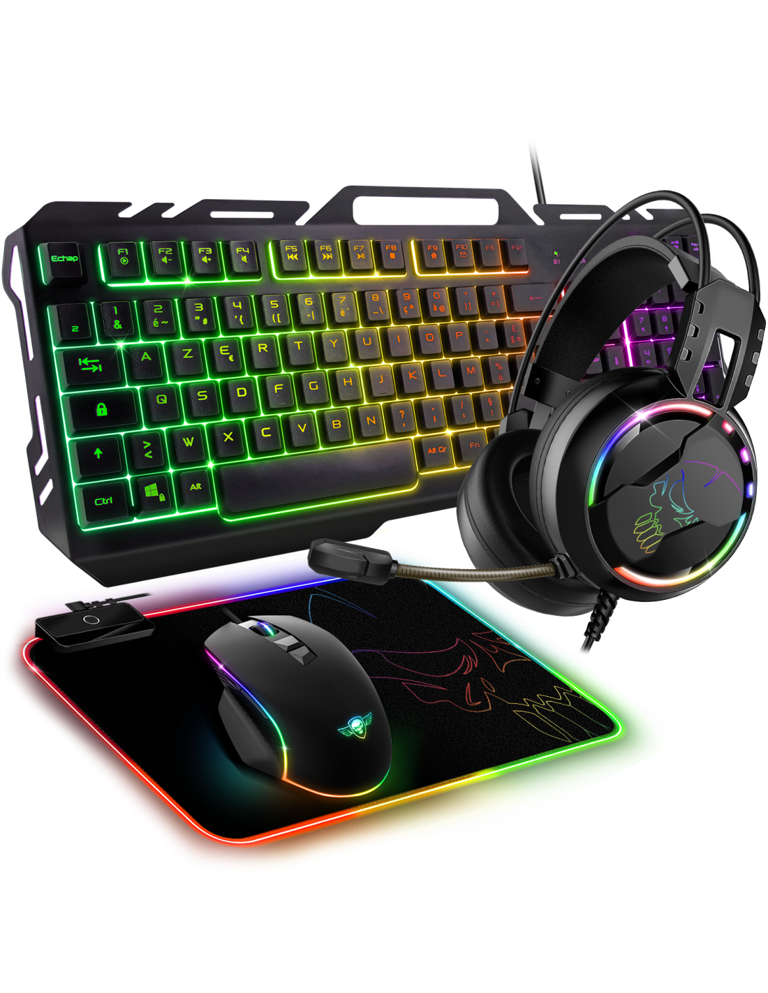Spirit Of Gamer Pack Peripheriques MAGASIN EN LIGNE Cybertek