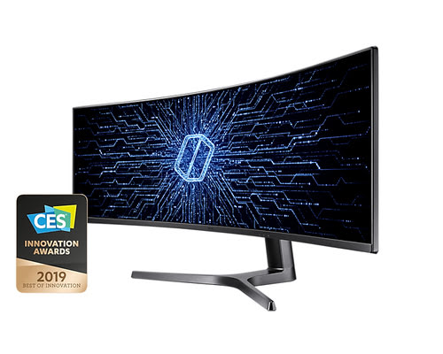 Samsung 49 pouces  LC49RG90SSPXEN - Ecran PC Samsung - Cybertek.fr - 1