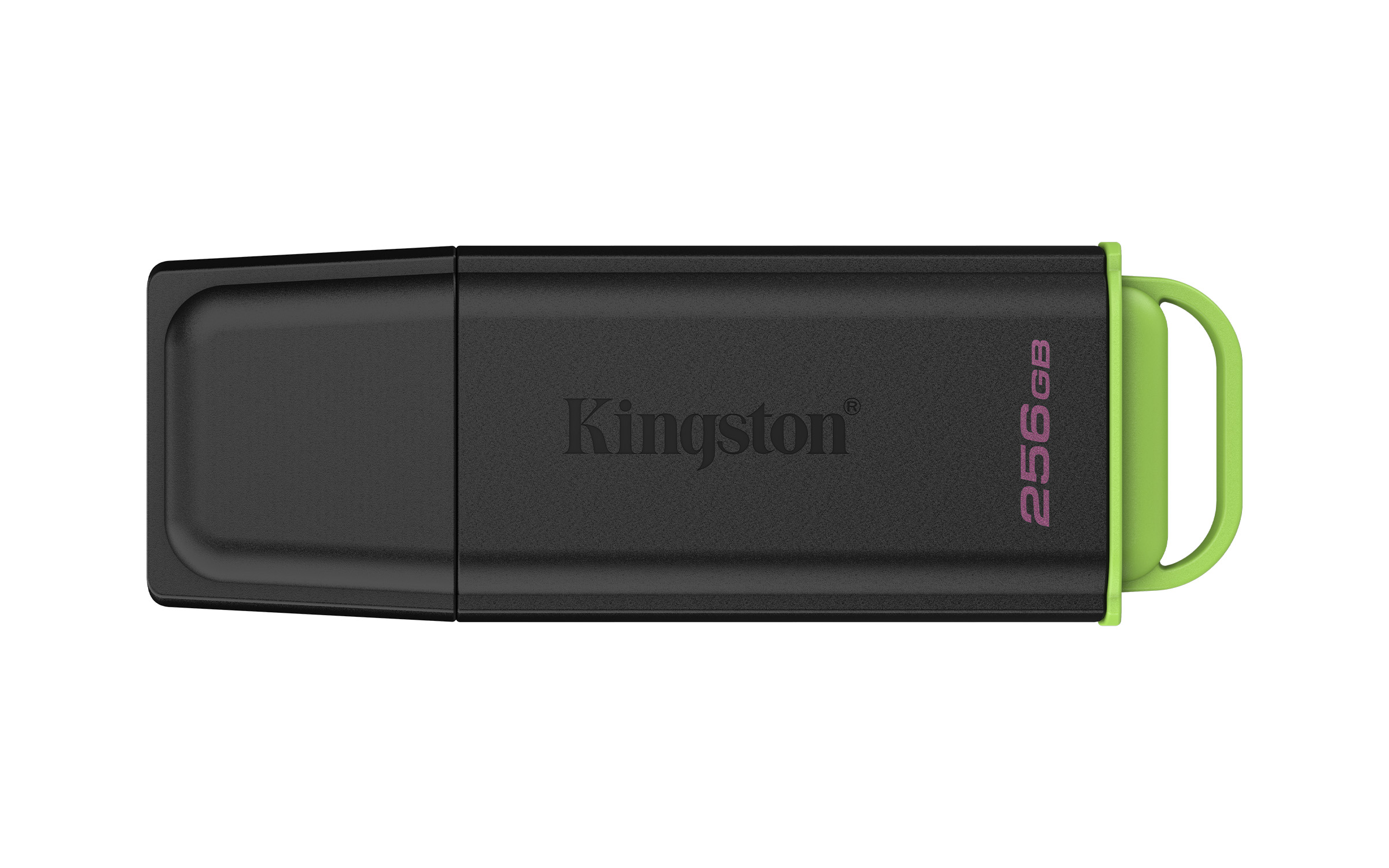 Kingston - USB 3.2 Gen 1 256GB Black/Green - Clé USB Kingston - 3