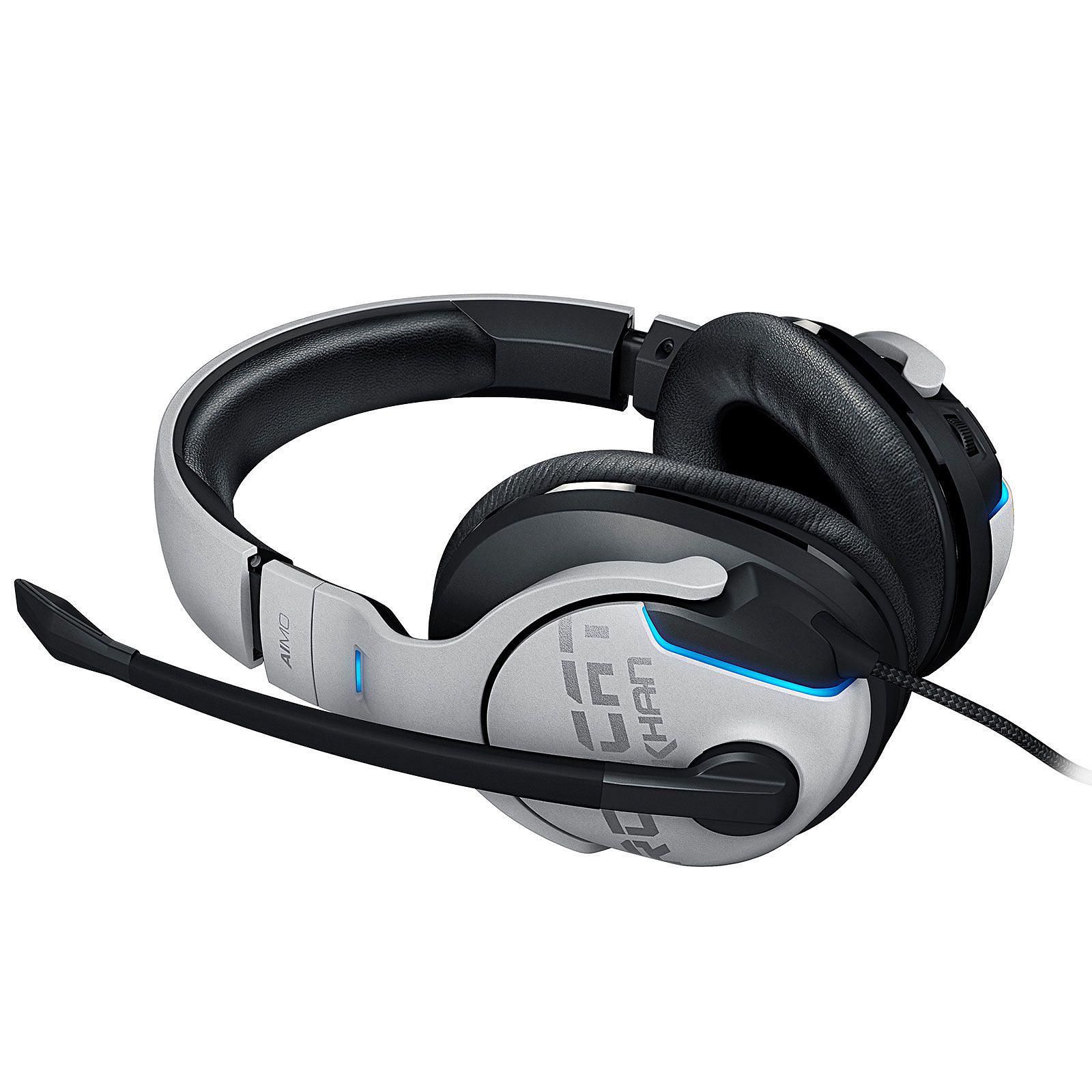 Roccat KHAN AIMO Blanc 7.1 Surround RGB - Micro-casque - 3