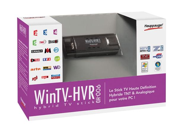 WinTV HVR-900 HD (TNT+Analogique+FM) - Tuner TNT Hauppauge - 0