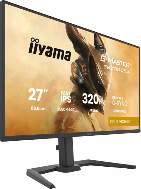 Iiyama 27 pouces  GB2791QSU-B1 - Ecran PC Iiyama - Cybertek.fr - 1