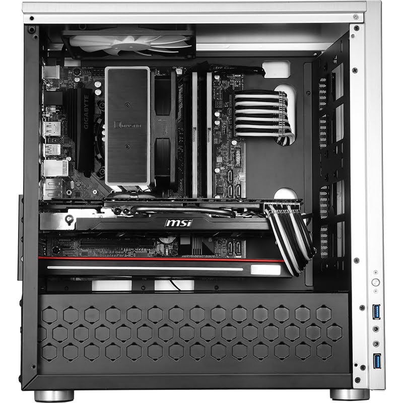 Jonsbo C3 Plus Silver Gris - Boîtier PC Jonsbo - Cybertek.fr - 3