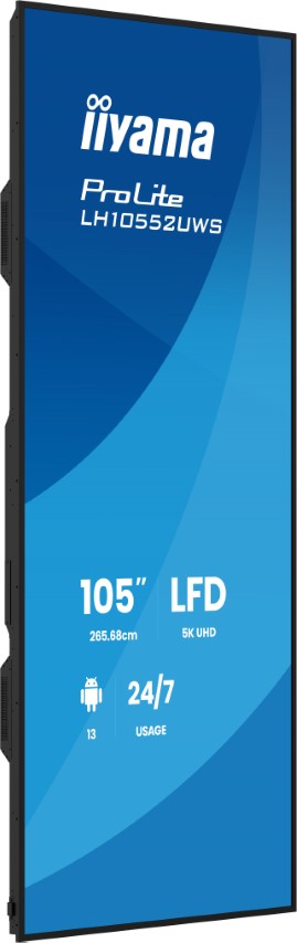 Iiyama 105 pouces  LH10552UWS-B1AG - Ecran PC Iiyama - Cybertek.fr - 2