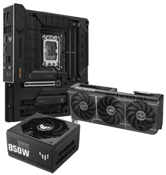 PRIME 9070 16G OC + 850W 3.1 Gold + B760M BTF WIFI - Cybertek.fr - 0
