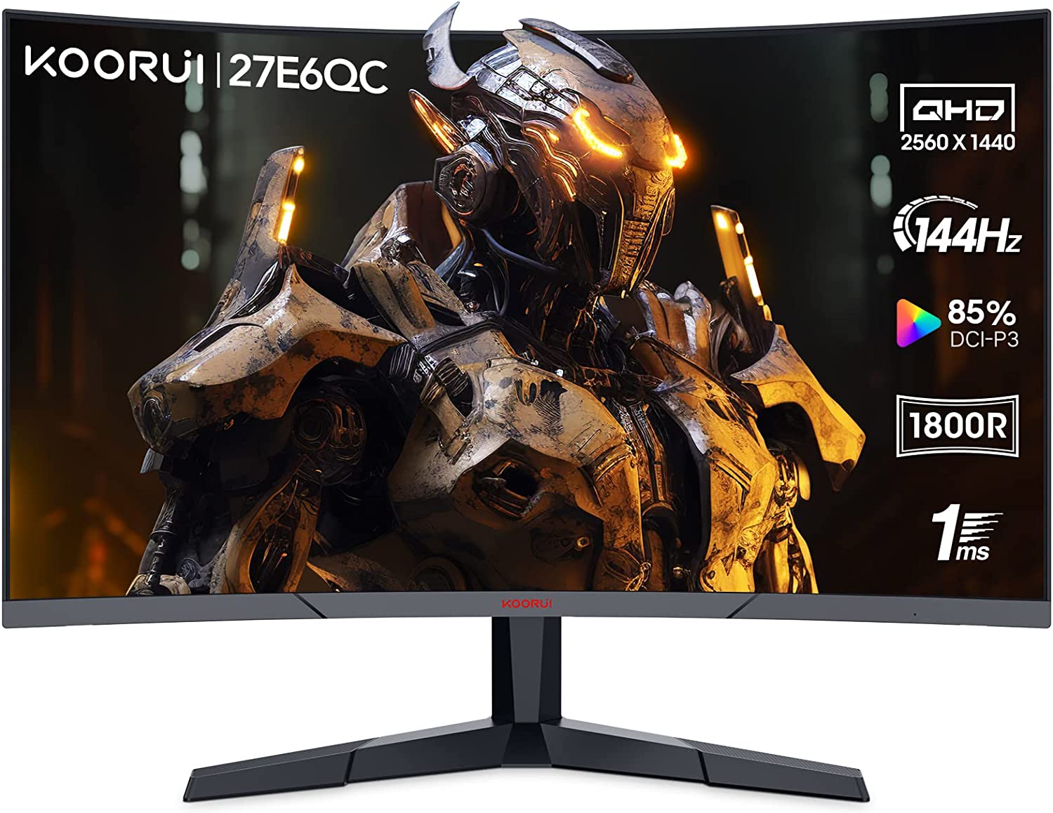 KOORUI 27 pouces  27E6QC - Ecran PC KOORUI - Cybertek.fr - 0