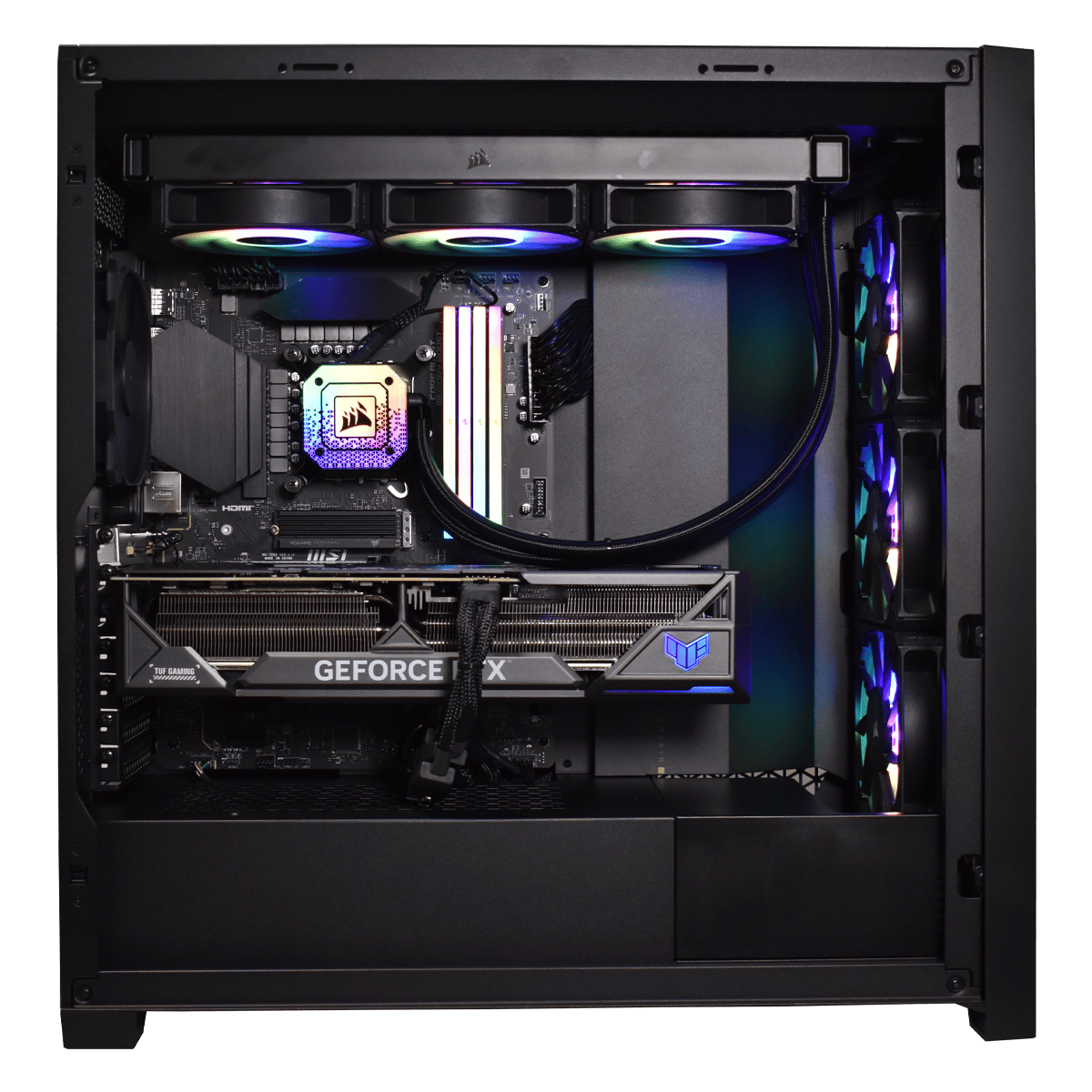 Cybertek BLACKSAIL - I7-14700KF/4090/64Go/2To/W11 (PCG-10602092) - Achat / Vente PC Fixe sur Cybertek.fr - 1