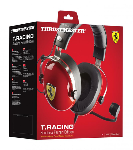 ThrustMaster T.Racing Stereo Rouge - Micro-casque - Cybertek.fr - 5