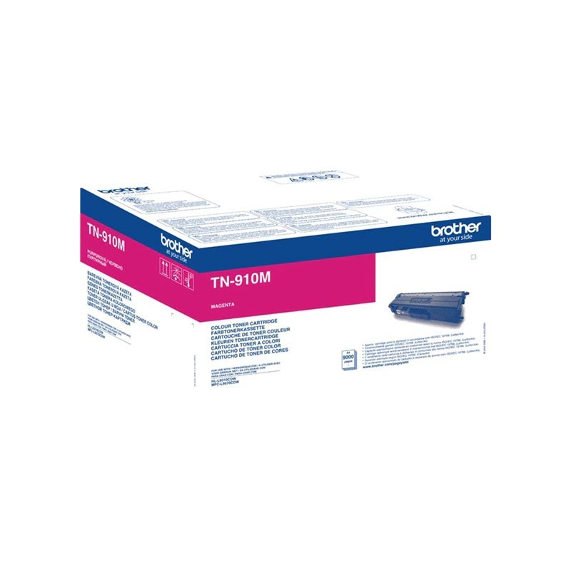 Toner Magenta 9000 Pages - TN910M pour imprimante Laser Brother - 0