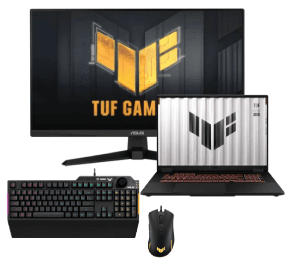 TUF 18"/R7 260/5060/32/1T/W11 + 24" + clav souris - 0