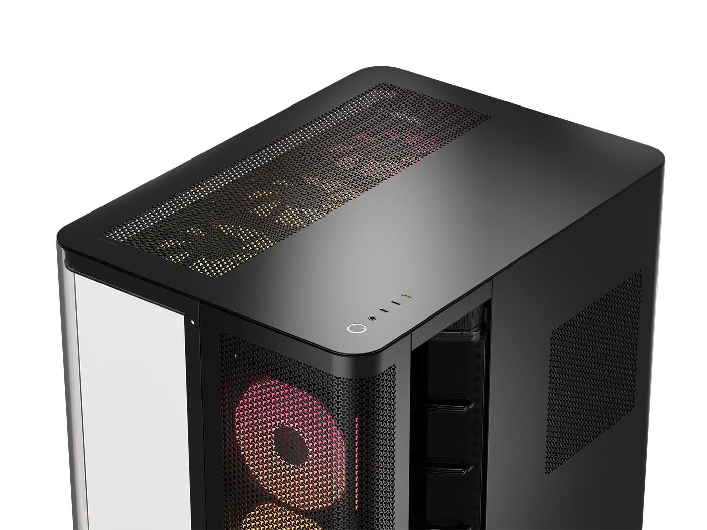 Corsair Air 5400 LX-R RGB Link Noir Noir - Boîtier PC Corsair - 12
