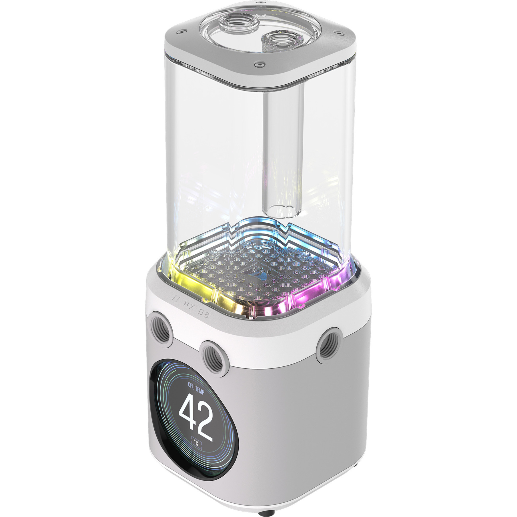 Corsair iCUE LINK XD6 RGB ELITE LCD - Blanc - Watercooling - 0