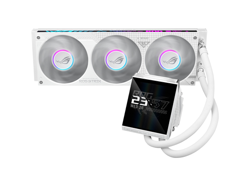 Asus ROG Strix LC IV 360 ARGB LCD - 360mm - Blanc - Watercooling - 2