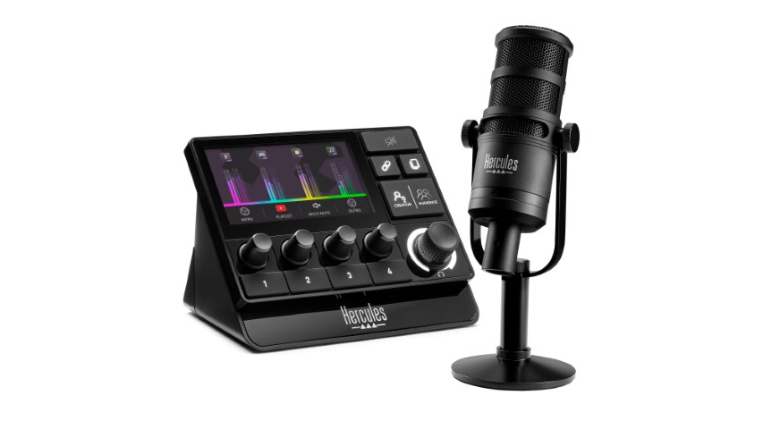 Hercules Audio Kit Pro Stream 200XLR+ Mic (4781070) - Achat / Vente Accessoire Streaming / Vlogging  sur Cybertek.fr - 0