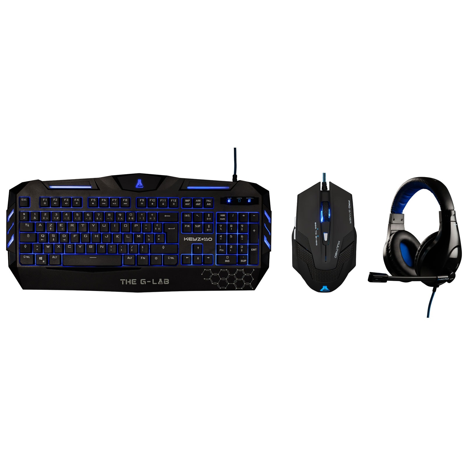 The G-LAB Gaming Combo 200 - Pack Clavier/Souris - Cybertek.fr - 0