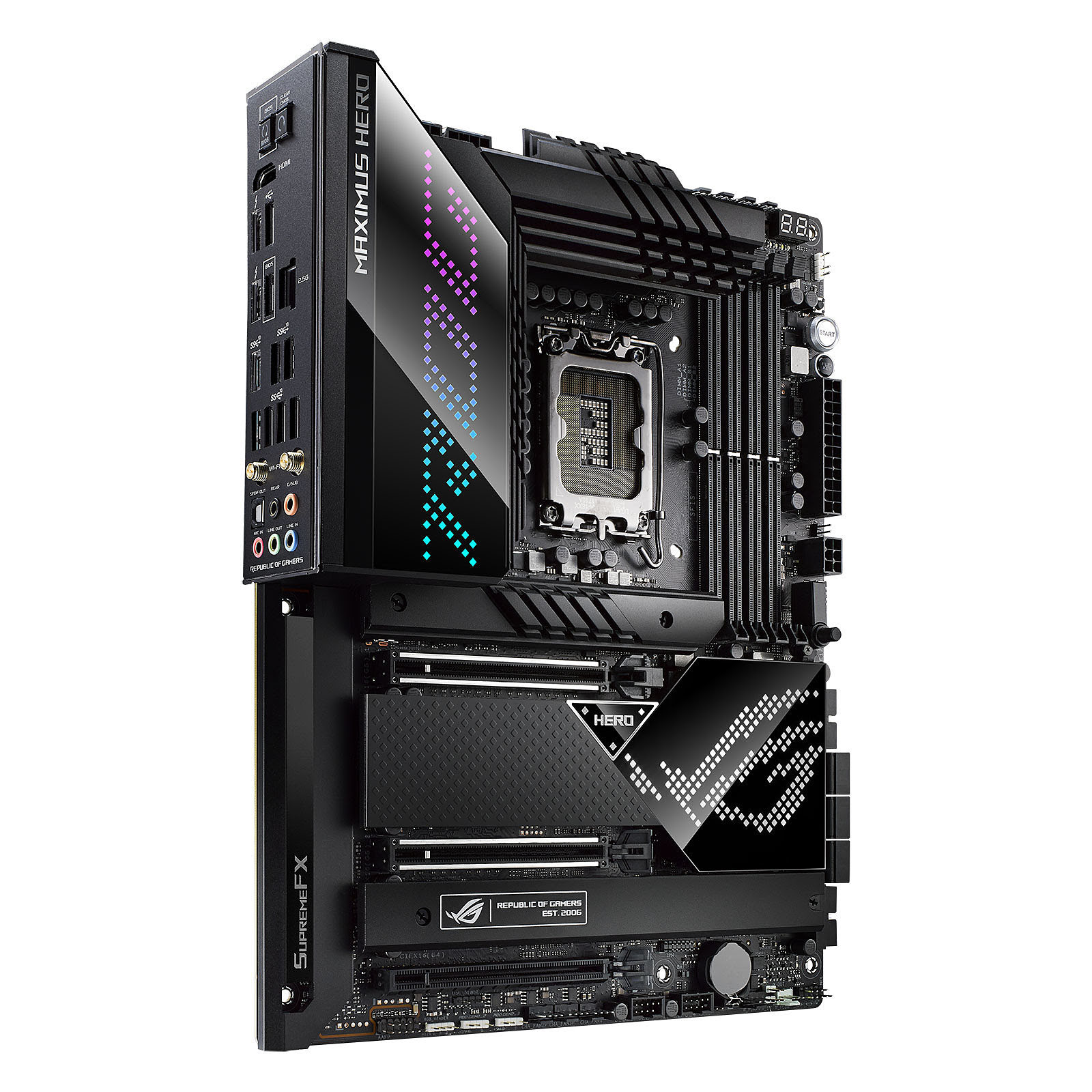 Asus ROG MAXIMUS Z690 HERO ATX  - Carte mère Asus - Cybertek.fr - 2