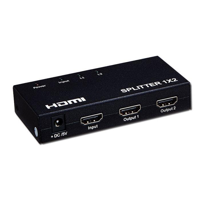 Splitter Métal HDMI 2.0 - 1 entrée / 2 sorties - Splitter - 0