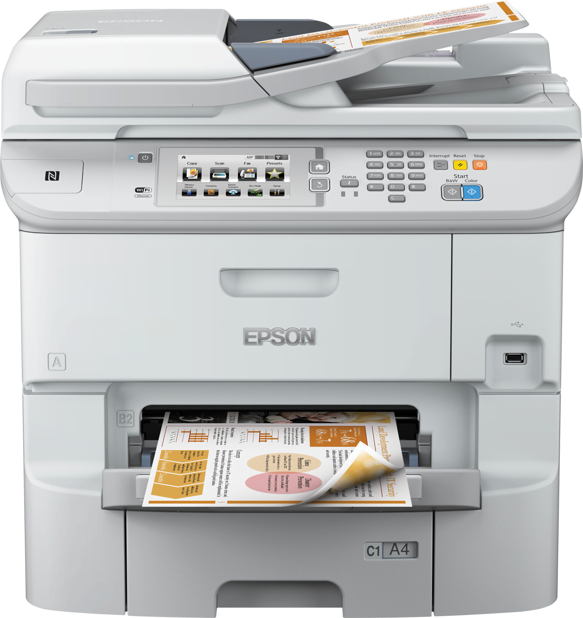  Imprimante  multifonction Epson  WorkForce  Pro  WF  6590DTWFC