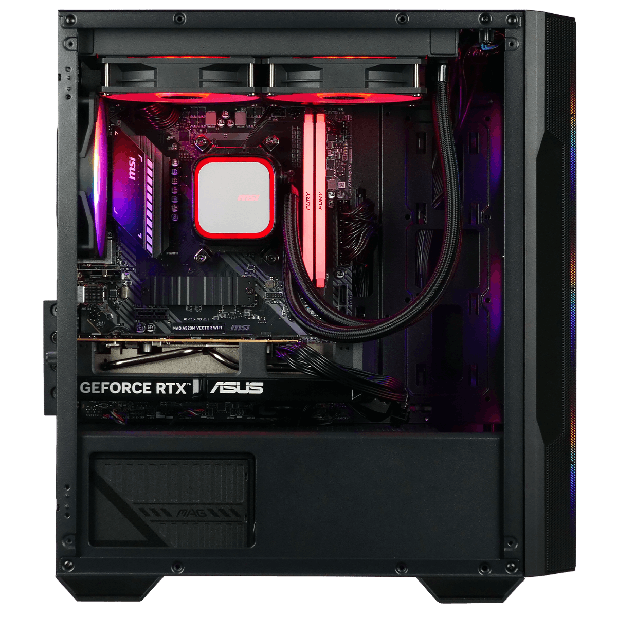 Cybertek RAVAGER V7 - R7-5700X/5060/16Go/1To (PCG- 10603048) - Achat / Vente PC Fixe sur Cybertek.fr - 1