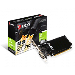 MSI GT 710 1GD3H LP - GT710/1Go/HDMI/DVI