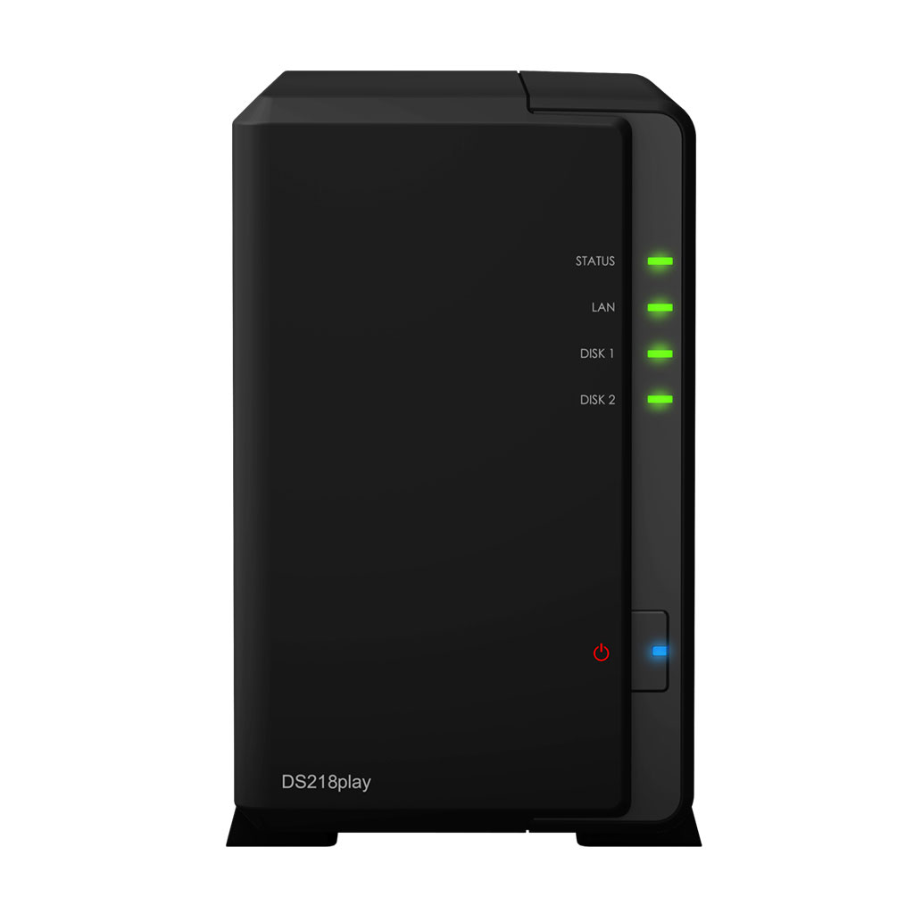Serveur NAS Synology DS218 Play - 2 HDD