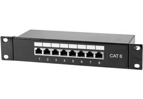 Réseau divers Cybertek Panneau de Brassage Cat.6 FTP 8 ports 10" 1U