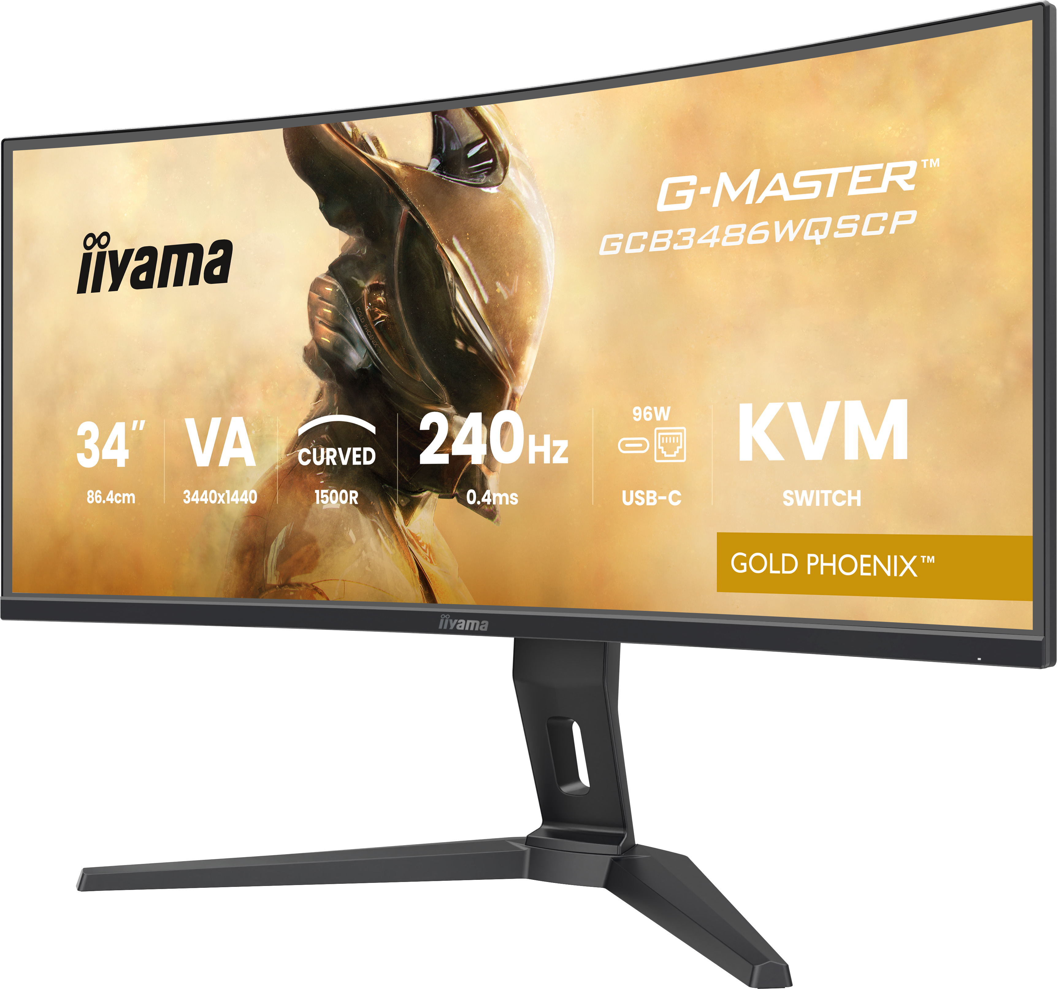 Iiyama 34 pouces  GCB3486WQSCP-B1 - Ecran PC Iiyama - Cybertek.fr - 4