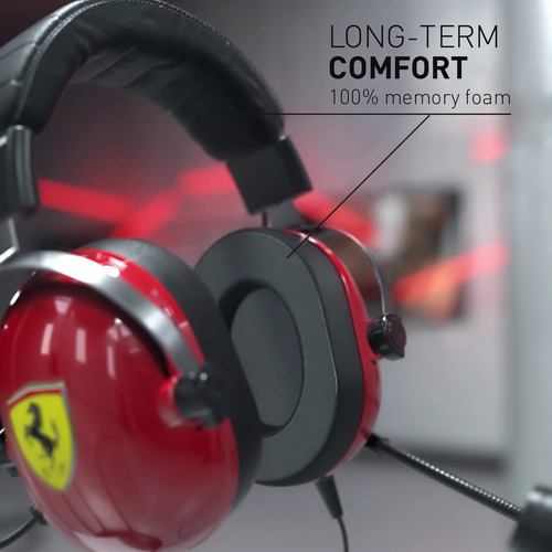 ThrustMaster T.Racing Stereo Rouge - Micro-casque - Cybertek.fr - 8