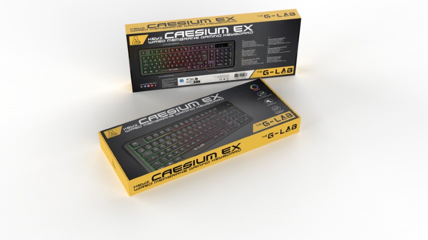 The G-LAB Keyz Caesium EX - Clavier PC The G-LAB - Cybertek.fr - 2