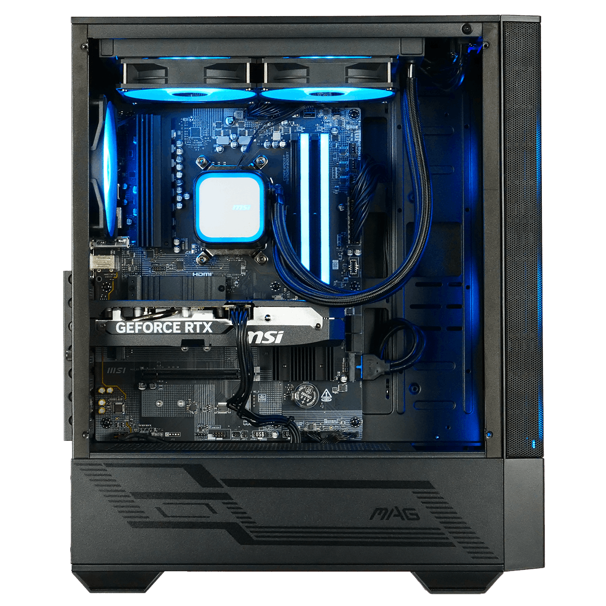 Cybertek AQUAFORGE - R5-8400F /5060Ti-8Go/16Go/1To (PCG-10603095) - Achat / Vente PC Fixe sur Cybertek.fr - 1