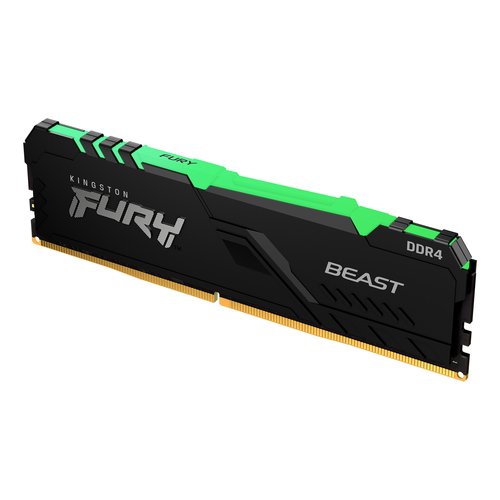 Kingston Fury Beast RGB 8Go (1x8Go) DDR4 3200MHz - Mémoire PC