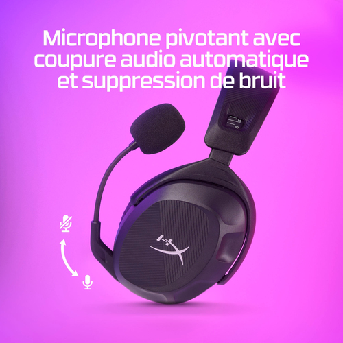 HyperX Cloud Stinger 2 Noir   - Micro-casque - Cybertek.fr - 8